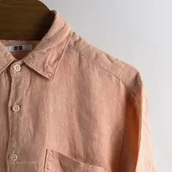 پیراهن کنف   Uni qlo