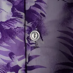 پیراهن هاوایی طرحدار بنفش