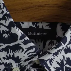 پیراهن نخی آستین کوتاه  Matinique