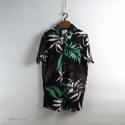 پیراهن هاوایی مشکی Ben Sherman