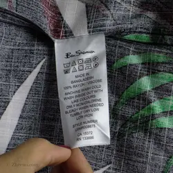 پیراهن هاوایی مشکی Ben Sherman
