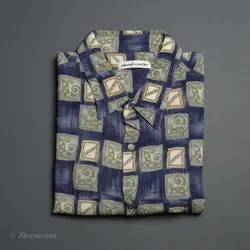 پیراهن نخی آستین کوتاه  Signal