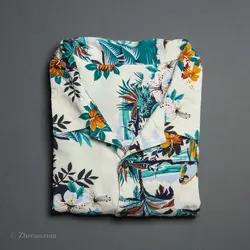 پیراهن نخی آستین کوتاه  Signal