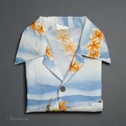 پیراهن نخی آستین کوتاه  Signal