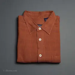 پیراهن نخی آستین کوتاه‌ Izod