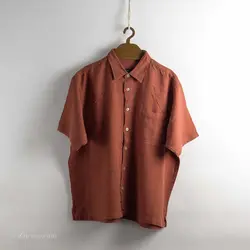 پیراهن نخی آستین کوتاه‌ Izod