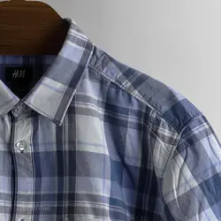 پیراهن نخی آستین کوتاه  H&M