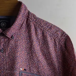 پیراهن نخی آستین کوتاه  Lerros