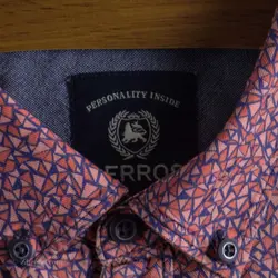 پیراهن نخی آستین کوتاه  Lerros