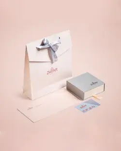 سنجاق سینه نقره سپیدی