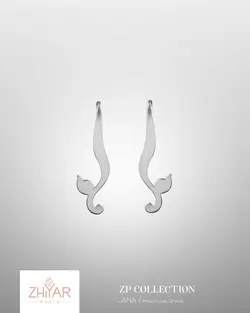 گوشواره نقره جانا