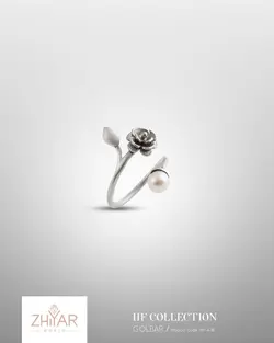 نیم ست نقره گلبر