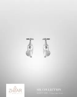 گوشواره نقره شیر آب