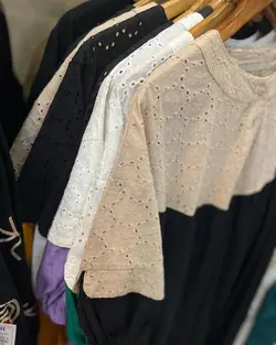 مانتو جلو بسته سوزن دوزی