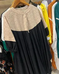 مانتو جلو بسته سوزن دوزی