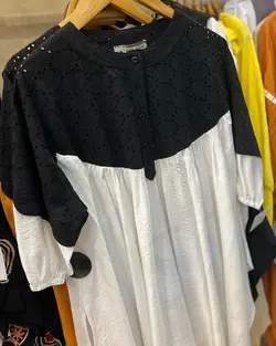 مانتو جلو بسته سوزن دوزی