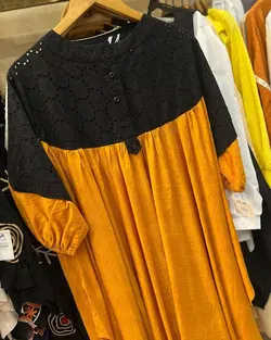 مانتو جلو بسته سوزن دوزی