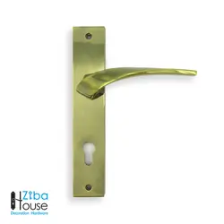 دستگیره درب پلاک 3A کد PL0015 - یراق آلات آشپزخانه زیبا هاوس