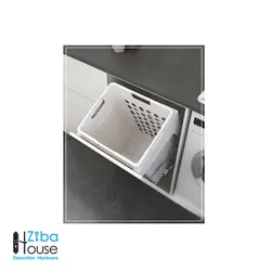 سبد البسه شیب دار ملونی Melloni کد 9156 - یراق آلات آشپزخانه زیبا هاوس