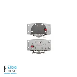 قرقره درب کمد ریلی ملونی Melloni کد 11060 - یراق آلات آشپزخانه زیبا هاوس