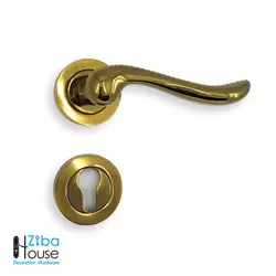 دستگیره درب رُزت 3A کد LX0012 - زیبا هاوس