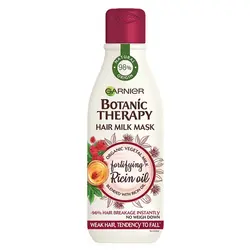 ماسک شیر مو بوتانیک تراپی گارنیر مدل روغن کرچک حجم 250 میلی لیتر