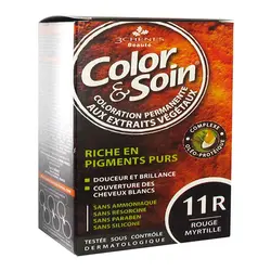 رنگ موی کالر اند سوان 11R قرمز زغال اخته ای