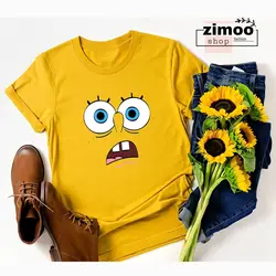 تیشرت زرد باب اسفنجی