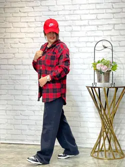 مانتو چهارخانه کلاهدار (1995)