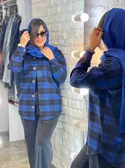 مانتو چهارخانه کلاهدار (1995)