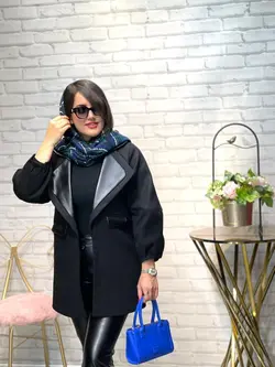 پالتو فوتر چرم کتی‌(2063)