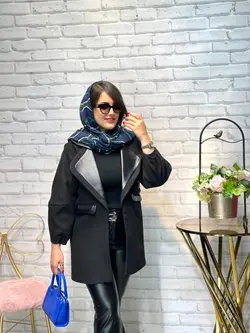 پالتو فوتر چرم کتی‌(2063)