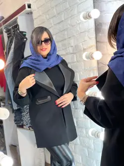 پالتو فوتر چرم کتی‌(2063)