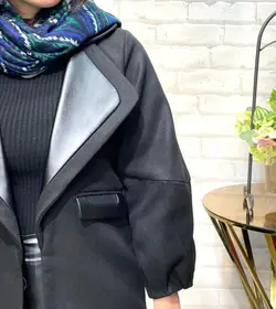 پالتو فوتر چرم کتی‌(2063)