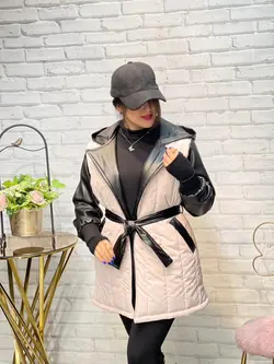 کاپشن اسپرت ترکیب با چرم (2104)