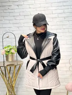 کاپشن اسپرت ترکیب با چرم (2104)