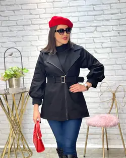پالتو کتان جین زارا‌(2146)