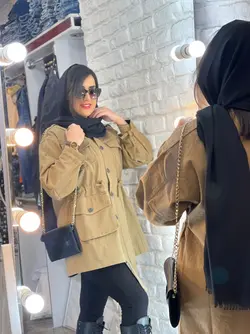 پالتو کتان آستردار (2161)