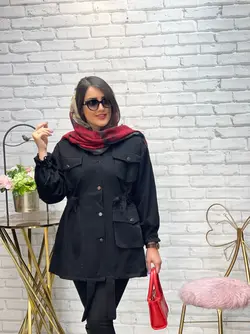پالتو کتان آستردار (2161)