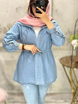 مانتو جین کاغذی عروسکی (2368)