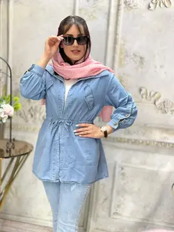 مانتو جین کاغذی عروسکی (2368)