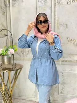 مانتو جین کاغذی عروسکی (2368)