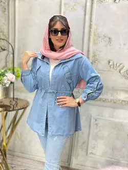 مانتو جین کاغذی عروسکی (2368)