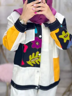 مانتو تیکه دوزی (2395)