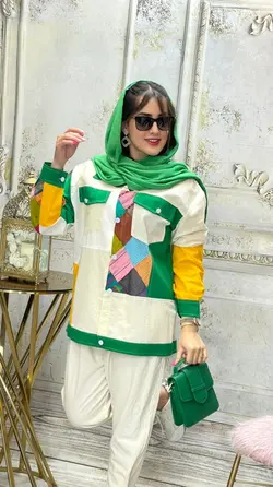 مانتو تیکه دوزی (2395)