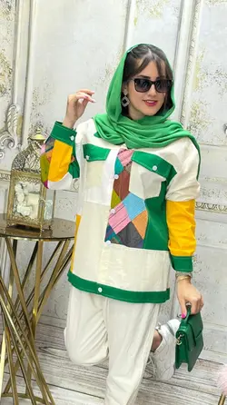 مانتو تیکه دوزی (2395)