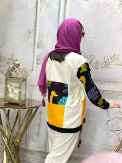 مانتو تیکه دوزی (2395)