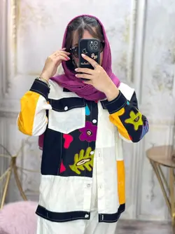 مانتو تیکه دوزی (2395)