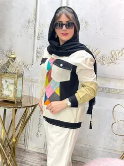 مانتو تیکه دوزی (2395)