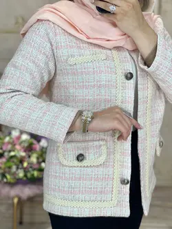 تک کت شنل پارچه ترک (2443)